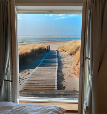 Kreative Fensterbeklebung