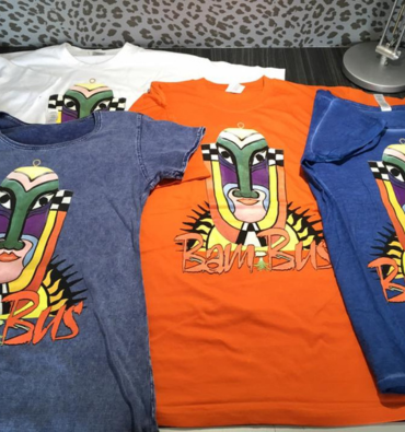 Druck auf einem T-Shirt