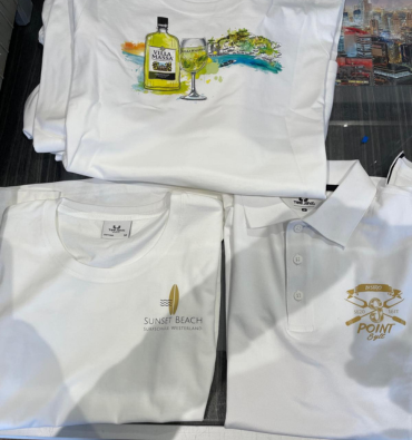 Druck auf einem T-Shirt